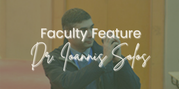 Dr Ionis Solos at PIHMA Faculty